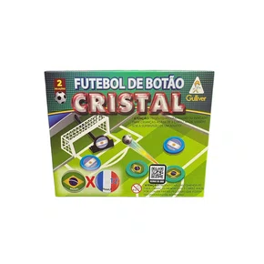 Futebol de Botão Cristal 2 Seleções Brasil x França Gulliver 