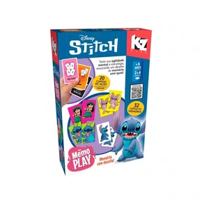 Jogo da Memória Memo Play Disney Stitch Elka 
