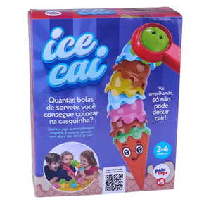 Jogo de Empilhar Sorvete Ice Cai Pakitoys
