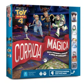 Jogo de Tabuleiro Corrida Mágica Toy Story 4 Disney Pixar Copag 