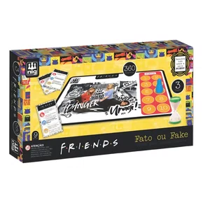 Jogo de Tabuleiro Fato ou Fake Friends Nig Brinquedos 