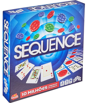 Jogo de Tabuleiro Sequence Copag