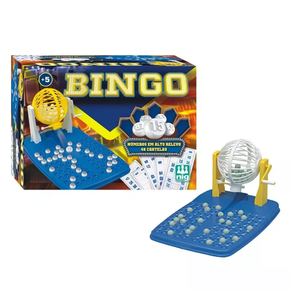 Jogo do Bingo com 48 Cartelas Nig