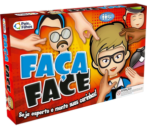 Jogo Faça Face Monte Sua Carinha Pais e Filhos