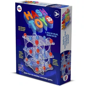 Jogo Hash Toy 3D Pakitoys 