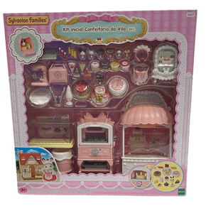 Kit Inicial Confeitaria da Vila Sylvanian Families Epoch 