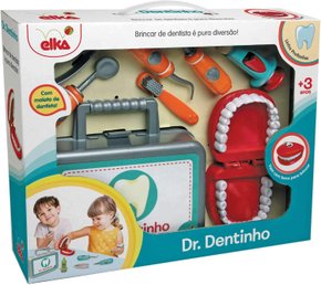 Kit Maleta de Dentista Doutor(a) Dentinho Elka
