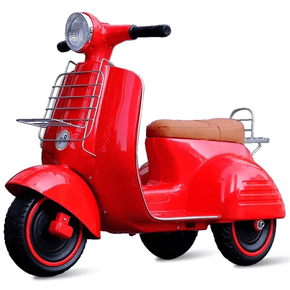 Lambreta Elétrica 6V Vermelha Bandeirante