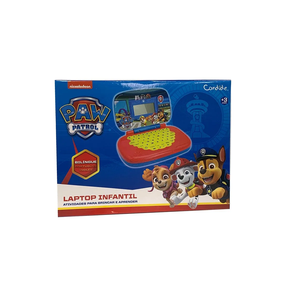 Laptop de Atividades Bilíngue Patrulha Canina Candide