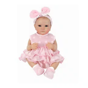 Laura Baby Boneca Bebê Reborn Abby 18 Shiny Toys