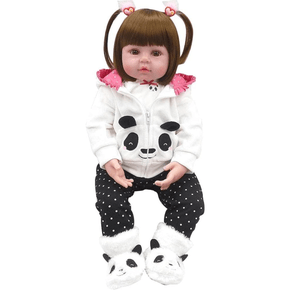 Laura Baby Boneca Bebê Reborn Babi Shiny Toys