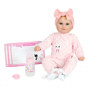 Laura Baby Boneca Bebê Reborn Chloe 18 Shiny Toys 