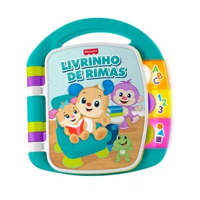 Livrinho de Rimas Aprender e Brincar Fisher Price Mattel