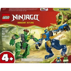 Luta de Robô Dragão do Jay Lego Ninjago Dragons Rising