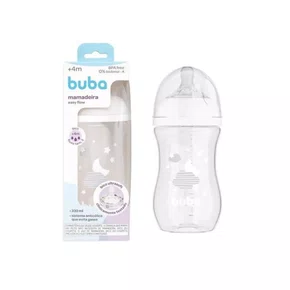 Mamadeira Easy Flow 330 ml Nuvem Branca Buba