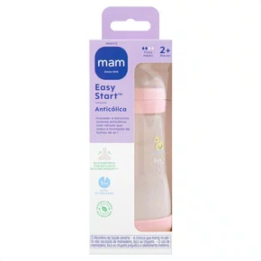 Mamadeira Easy Start 260 ml Rosa MAM