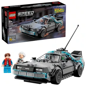 Máquina Do Tempo De Volta Para O Futuro Lego Speed Champions 