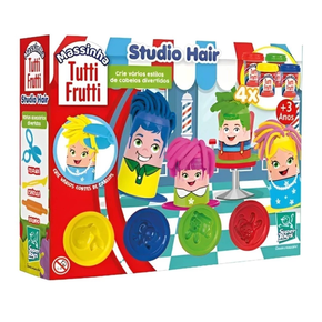 Massinha de Modelar Tutti Frutti Studo Hair Super Toys
