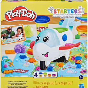 Massinha Play Doh Starters Kit Inicial Avião Explorador Hasbro