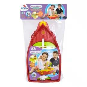 Mega Barco Didático Mercotoys Brinquedos 