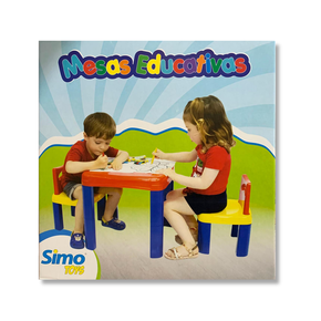 Mesa Poá com Cadeiras Simo Toys