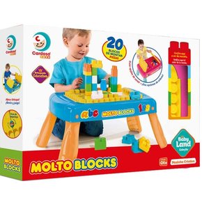 Mesinha Criativa Rosa Baby Land Cardoso