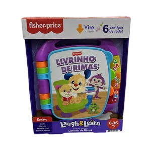 Meu Primeiro Livro de Rimas Aprender e Brincar  Fisher-Price