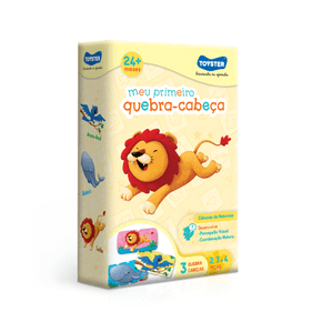 Meu Primeiro Quebra Cabeça Educativo 2-3-4 Peças Toyster