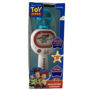 Microfone Musical com Bluetooth Toy Story Candide
