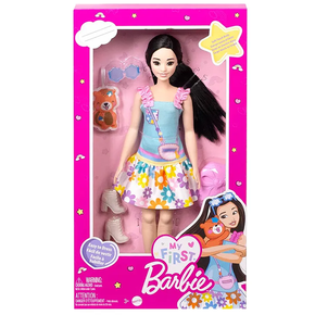 Barbie Família feliz gramática mamã Midge & Baby com jeans vestido