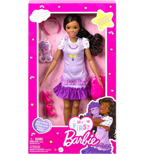 Roupa Festa de Aniversário Minha Primeira Barbie Mattel - Fátima