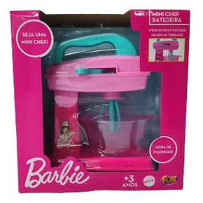 Mini Chef Batedeira Barbie Fun 