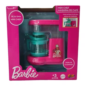 Mini Chef Máquina de Café Barbie Fun