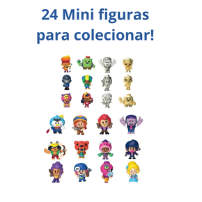 Mini Figura Surpresa Brawl Stars Multikids 