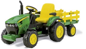 Mini Trator Elétrico Infantil John Deere Ground Force 12V PegPerego
