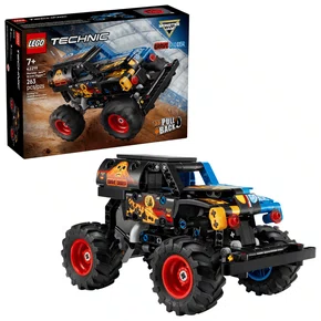 Monster Jam Grave Digger Fogo E Gelo Lego Technic