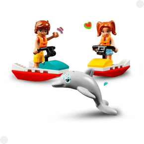 Moto Aquática de Praia e Golfinho Lego Friends Fátima Criança