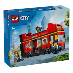 Ônibus Panorâmico Vermelho Lego City
