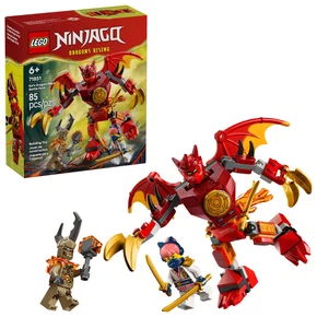 Pack De Combate Dragão Meca Do Kai Lego Ninjago Dragons Rising