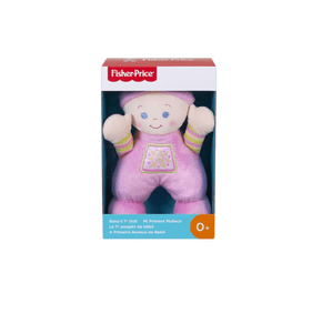 Pelúcia A Primeira Boneca do Bebê Fisher-Price Mattel