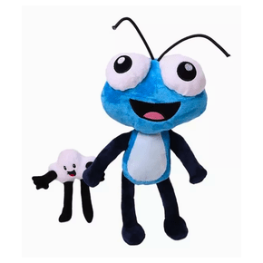 Pelúcia Bob Zoom e a Porquinha com Som Barão Toys 