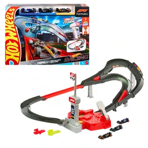 Pista Hot Wheels Circuito de Corrida Sprint Formula 1 Speed Snap Track System Mattel