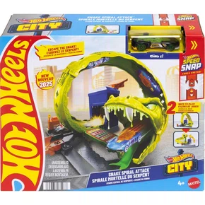 Pista Hot Wheels City Ataque Espiral de Serpente Mattel