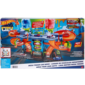 Pista Hot Wheels Monster Trucks Arena Smashers Desafio do Giro Tiger Shark  Mattel - Fátima Criança