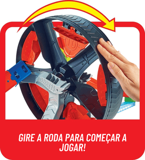 Hot Wheels Pista de Percurso e Veículo - Action - Competição Giratória -  Mattel - Bumerang Brinquedos