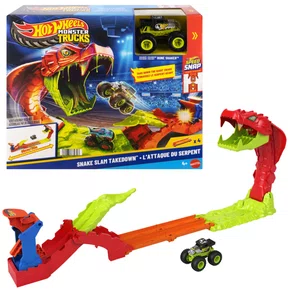 Pista Hot Wheels Monster Trucks Ataque de Cobra Bone Shaker Mattel