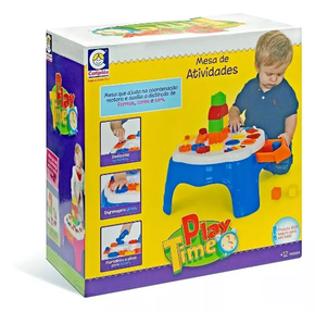 Play Time Mesa Atividades Menino Cotiplás