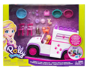 Polly Pocket - Hospital Móvel Dos Bichinhos