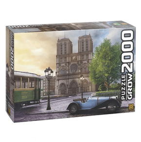 Quebra Cabeça Puzzle Varanda Em Roma 3000 Peças - Grow - Real Brinquedos