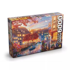 Puzzle Le Petit Café 6000 Peças Grow